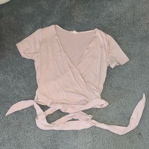 Ribbed Garage Wrap Croptop